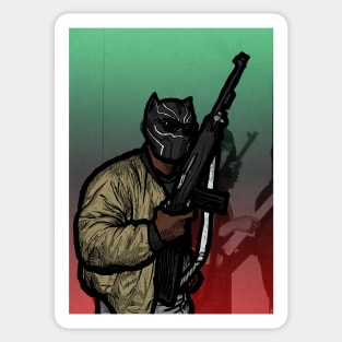 blackest panther Sticker